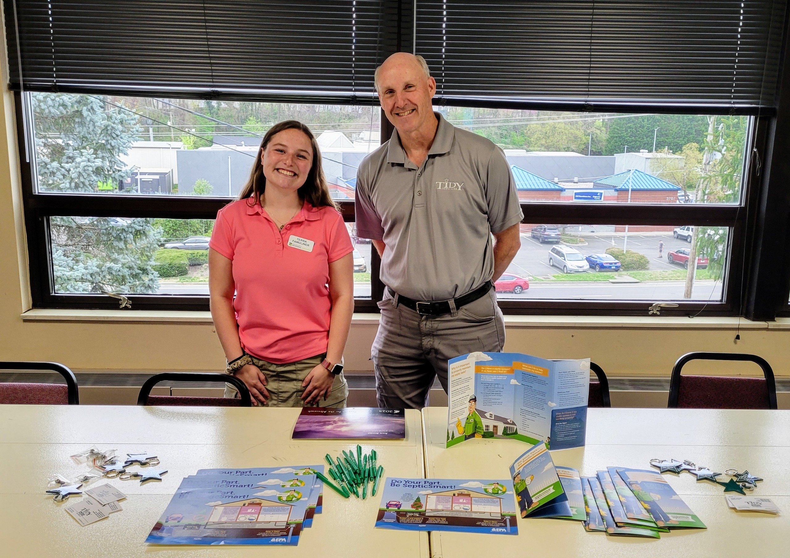 Program Manager, Terra Famuliner, with Tidy Services Inc,  